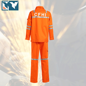 رخيصة عمال مقاوم للحريق دعوى الاستاتيكيه واضح للغاية الصناعية FRC الأمن الملابس - Product Image 3