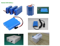 Personnalisé 12v 24v 36v 48v Li Ion 18650 Batterie 6Ah 9Ah Batterie Au Lithium Rechargeable