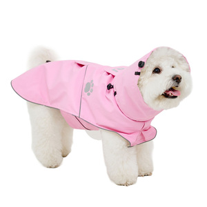 Impermeable para Perros, Reflectante, con Capucha Ajustable, Forro de Algodón, para Mascotas Pequeñas, Todas las Temporadas - Product Image 3