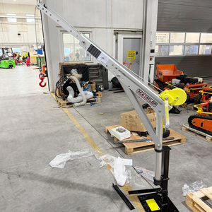 Versatile Mini Lifter Manual/Electric 400-800kg Capacity Telescopic Boom Mobile Davit <strong>Crane</strong> Van Trailer Pickup Used Gear Core - Product Image 5