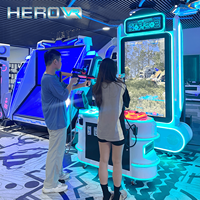 HEROVR Exciting 3D Gun Shooting Games Machine High Roi Fec Center Amusement Park Arcade for Outdoor Team Play in Shopping Calls