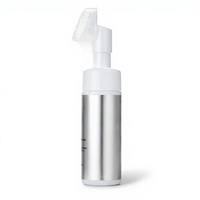 Mousse nettoyante pour pattes de chien, shampoing sec sans eau pour chats avec brosse en silicone, matériau plastique, en stock, 500 ml
