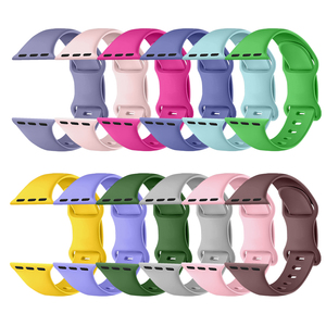 RYB braccialetto popolare <span class=keywords><strong>En</strong></span> Silicone per Apple Watch <span class=keywords><strong>SE</strong></span> 9 8 <span class=keywords><strong>7</strong></span> 6 5 4 3 2 - Product Image 1