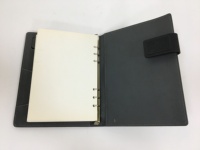 Agenda quotidien en cuir PU rose personnalisé, 6 bineurs avec fermeture éclair, pour journal intime