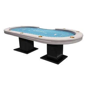 Mesa y Sillas de Póker Texas Hold'em de Alta Calidad Personalizadas Premium, Mesa de Póker Texas de Nuevo Diseño para Casino - Product Image 6