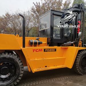 รถยก TCM FD200Z8 20 ตัน รถยกมือสองจากญี่ปุ่น 20 ตัน เครื่องยนต์ Isuzu 6BG1 รถยกใช้แล้ว รถยกใช้น้ำมันเชื้อเพลิง 3000 มม. 20000 กก. - Product Image 5