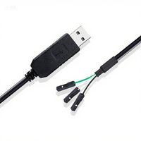 Câble convertisseur série USB 2.0 vers TTL UART 3.3V PL2303 - 3 broches/4 broches/6 broches