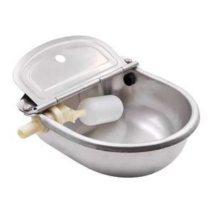 Abreuvoir en acier inoxydable pour vaches, modèle 304 épais avec boule flottante - Product Image 1