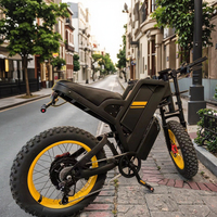 Motor Trasero Inteligente para Bicicleta Eléctrica GT20, 1500W 48V 15AH, Largo Alcance, Todoterreno, Neumático Ancho, Directo de Fábrica