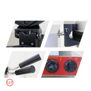 Machine à rouleaux d'œufs en acier inoxydable de grande capacité, machine à crêpes électriques commerciales, facile à utiliser, style Hong Kong, œufs <span class=keywords><strong>QQ</strong></span> - Product Image 6