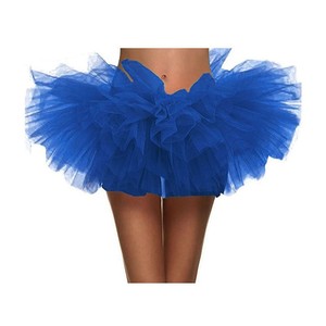 Mini-jupe fantaisie pour femme, jupe tutu en tulle à 5 couches, robe de soirée, robe de <span class=keywords><strong>danse</strong></span>, tenue de club, jupe tutu de carnaval, jupe tutu de fée - Product Image 5