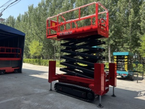 Plate-forme élévatrice à ciseaux tout terrain électrique 4m 6m 8m 10m 12m 14m 15m 16m 18m 20m 22m 24m 30m - Product Image 3