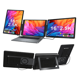 Moniteur triple portable FOPO S9G Series 2.5K 16 pouces IPS, facile à déplacer et à transformer en double moniteur étendu - Product Image 1