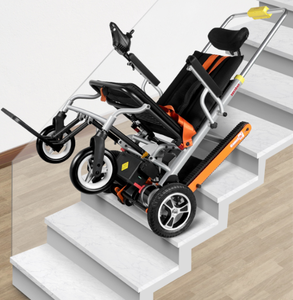 リハビリテーション療法用品障害者用高品質油圧トラック電動車椅子クライマー階段昇降車椅子 - Product Image 3