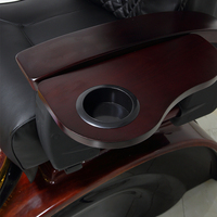 Fauteuil de pieds électrique pour pédicure, siège de luxe personnalisé en cuir véritable, Design de sortie d'eau automatique, haut de gamme, Salon de beauté en cristal européen