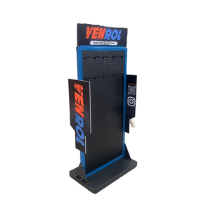 أرضيات سلكية شبكة عرض رف شبكي خطاف معلق شبكة حامل أرضي متجر التجزئة رفوف عرض معدنية حامل عرض المنتج - Product Image 2