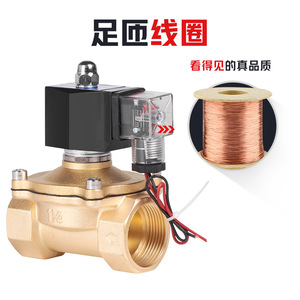 โซลินอยด์วาล์วอิเล็กทรอนิกส์ 220V ควบคุมน้ำและอากาศแบบไดเร็กทีฟ ทางเดียว ปกติปิด สำหรับใช้งานกลางแจ้ง กันน้ำ - Product Image 4