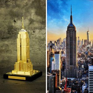 Modelo <span class=keywords><strong>de</strong></span> Cristal <span class=keywords><strong>de</strong></span> Arquitectura Mundial, Edificio <span class=keywords><strong>de</strong></span> Empresa Personalizado, Regalo Empresarial para Inauguración, Aniversario, Mudanza - Set en Caja <span class=keywords><strong>de</strong></span> Regalo - Product Image 4
