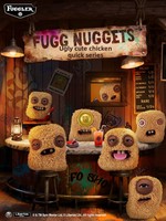 Nouvelle Boîte Mystère de Porte-clés en Peluche Fugg Nuggets, Jouet de Collection Unisexe, Charm de Sac, Thème Alimentaire IP Cross-over, Style 'Ugly Cute', 14+ ans, Vente en Gros
