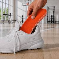 Semelles intérieures confortables en PU pour popcorn, ultra-flexibles, à haute résilience, amortissantes, anti-choc, unisexes, pour le sport (course, basketball, football)