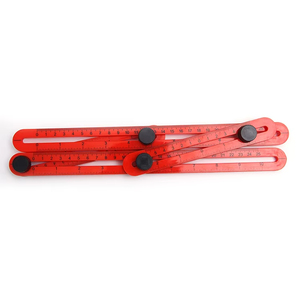 <span class=keywords><strong>Règle</strong></span> multifonctionnelle en plastique à 10 plis pour la menuiserie, la construction, la mesure des angles, vente chaude - Product Image 2