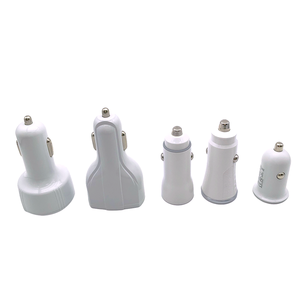 Chargeur de voiture USB rapide blanc, chargeur rapide USB Type C PD 30W DC 12-30V - Product Image 3