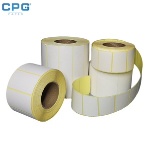 Rouleau d'étiquettes thermiques autocollantes pour codes-barres, étiquettes d'expédition, colis, coursiers, centres de distribution - Product Image 1