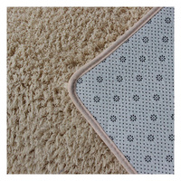 Tapis rond en soie bambou moderne, moquette abstraite, accessoire rectangulaire en Polyester, pour chambre à coucher, salon, bureau, en chine