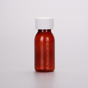 空の30ml-500ml子供用耐性キャップシール液体医薬品包装プラスチックPET咳シロップ液体ボトルシロップコンテナ - Product Image 3