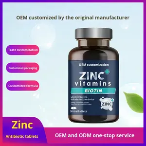 Tabletas de Biotina con <span class=keywords><strong>Zinc</strong></span> Plus de Marca Privada <span class=keywords><strong>para</strong></span> <span class=keywords><strong>el</strong></span> Apoyo Inmunológico <span class=keywords><strong>y</strong></span> <span class=keywords><strong>el</strong></span> Crecimiento del Cabello, Suplemento de Vitamina B6, B12 <span class=keywords><strong>y</strong></span> <span class=keywords><strong>Zinc</strong></span> <span class=keywords><strong>para</strong></span> Hombres <span class=keywords><strong>y</strong></span> Mujeres - Product Image 2