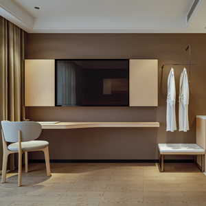 מיטות יחיד יוקרה מודרניות להתאמה אישית מיטות יחיד 5 כוכבים מלון סטים חדרי שינה התקנה קלה עשה חומר עץ באיכות גבוהה - Product Image 3