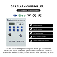 Sistem Deteksi Gas Digital Industri Multi-Kanal CAATM CA-2100M dengan Dukungan Aplikasi, Alarm Strobo & Alarm Suara