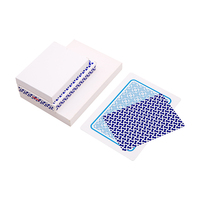 Impression personnalisée d'étuis pour cartes à jouer en papier, cartes de poker de casino