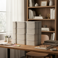 Sèche-cheveux portable Supersonic OEM jetable, moderne, en cuir PU écologique, avec boîte rigide rectangulaire et gaufrage, fabriqué en usine