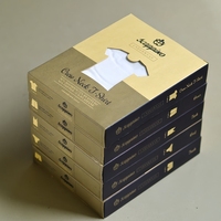 Caja de Embalaje de Cartón para Ropa Interior con Logotipo Personalizado y Ventanas para Exhibición de Ropa Interior, Calzoncillos Boxer para Hombre, Calzoncillos y Boxer para Hombre