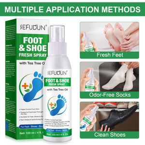 Anti koku ayak sprey ayak ayakkabı taze sprey ayak ayakkabı çorap için çay ağacı yağı ile ayaklı sprey - Product Image 3