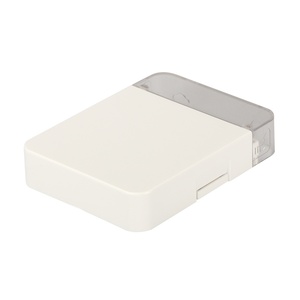Cổng duy nhất <span class=keywords><strong>Mini</strong></span> trắng hộp tường ổ cắm cho FTTH Wifi 3 gam sợi quang phân phối bảng điều chỉnh 4 quang rosettes faceplate quang - Product Image 1