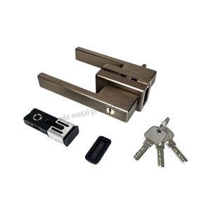 Serrure de sol de porte en bois serrure à boulon à ressort pour serrure de sécurité auxiliaire de porte de patio en verre de fenêtre - Product Image 5