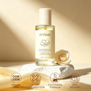Huile de massage pure au camélia, hydratante naturelle, non grasse, nourrissante, huile de relaxation corporelle - Product Image 6
