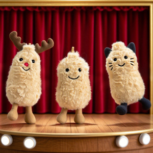 Peluche cacahuète, jouet câlin, peluche douce et mignonne, peluche cacahuète, peluche cacahuète en gros - Product Image 2