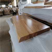 Dessus de vanité en frêne en bois massif de luxe moderne Comptoir en bois pour salle de bain Dessus de table en bois massif rustique