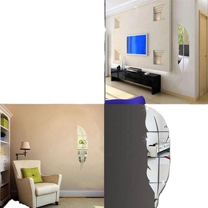 Espejo de Pared Decorativo con Plumas, Espejos Decorativos para el Hogar DIY - Product Image 5