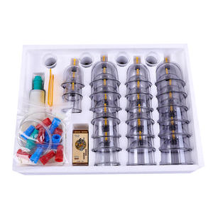 Peralatan medis tradisional Cina, peralatan terapi untuk tubuh, ventuses hijab tanpa api, 32 buah - Product Image 5