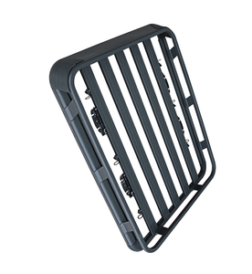Portapacchi Universale in Lega di Alluminio Nero per Auto, SUV, 4x4, <span class=keywords><strong>Fuoristrada</strong></span>, Portabagagli 100kg+ per Viaggi e Campeggio - Product Image 2