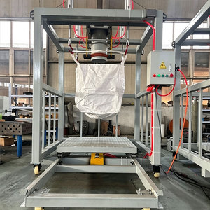 Système de pesage et de contrôle de la poussière pour machine de remplissage de sacs en vrac de ciment et de sable, chargeur de sacs de 1 tonne et de sacs Dumpy avec trémie intégrée - Product Image 4