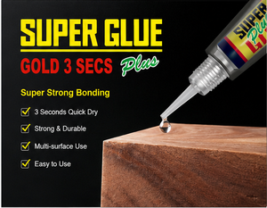 Adhesivo Superfuerte de 3 Segundos para Plástico, Madera y Goma - Product Image 4