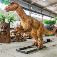 Parc à dinosaures Gecai, modèle de dinosaure animatronique grandeur nature, utilisé pour les sites touristiques