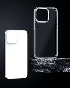 레미 13C 4G/5G 에 대한 투명 하드 휴대 전화 안티 옐로우 아크릴 전화 커버 패션 고급 전화 케이스