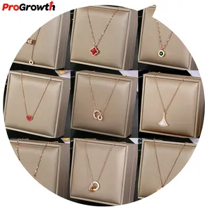 Honderden Stijlen Luxe Sieraden Schelp Parel Elegante Minimalistische Maan Letter Vlinder Ketting Trendy Claviculaire Ketting