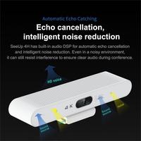 Caméras vidéo professionnelles barre de son vidéo et audio Webcam UBS 4k avec microphone et haut-parleurs lecteur gratuit pour salle de réunion